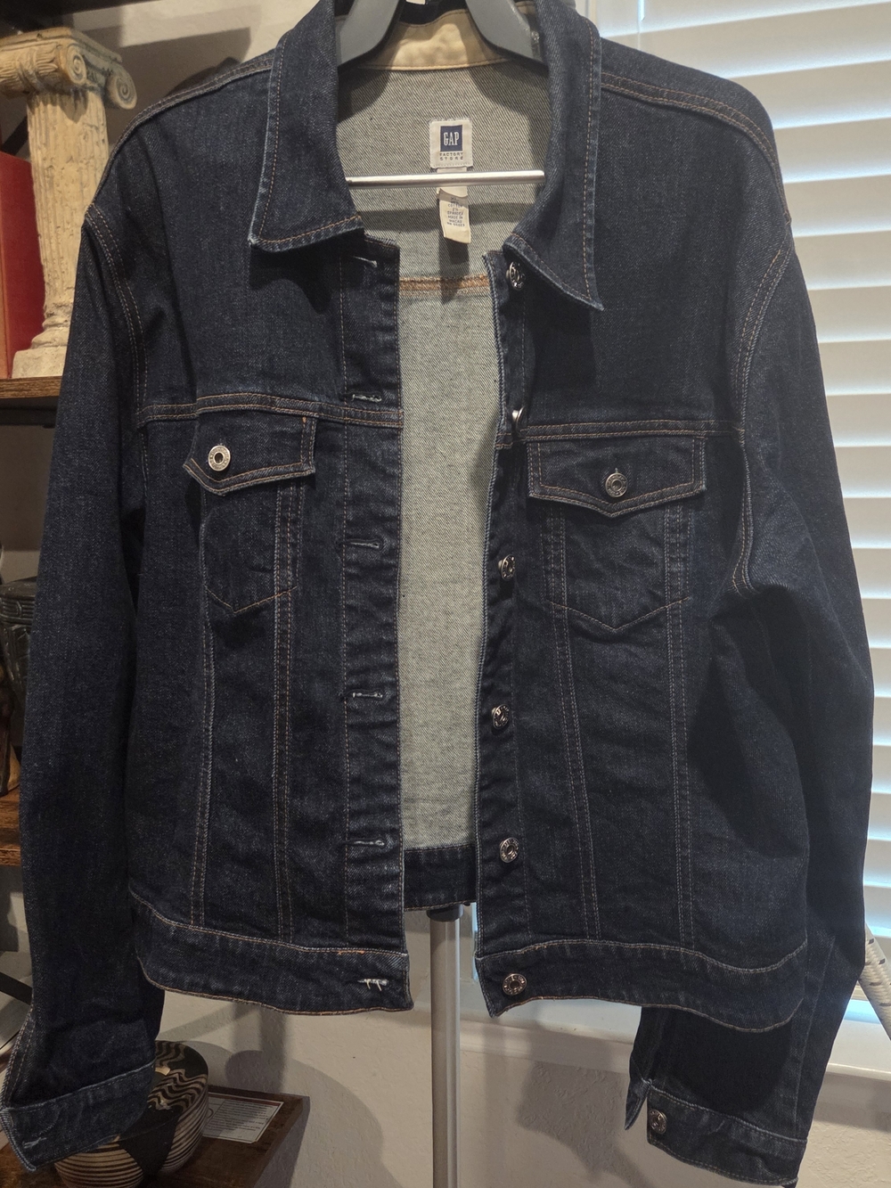 GAP Dark Indigo Jean Jacket Y2k Fall 2001